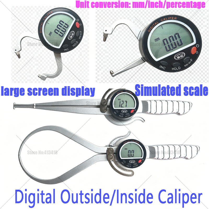 Digital Caliper 150Mm Stainless Steel - Внешний цифровой штангенциркуль 0–6 дюймов 0–8