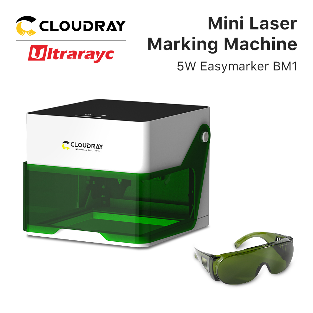 Fiber Laser Marking Machine 30W - Cloudray 5000 МВт Мини-лазерный гравер с