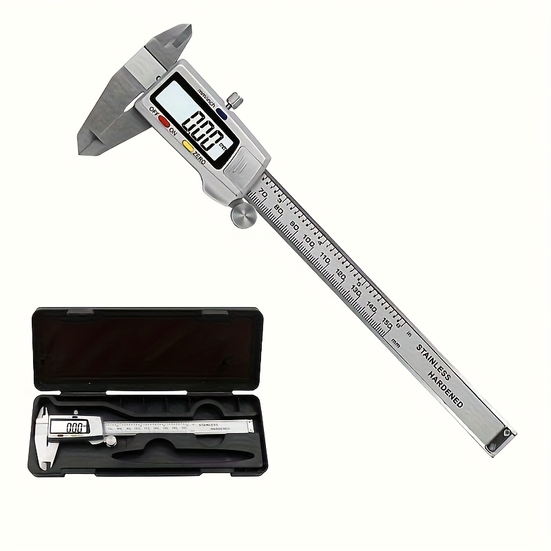Digital Caliper 150Mm Stainless Steel - Измерительный инструмент 150/200 мм: цифровой штангенциркуль