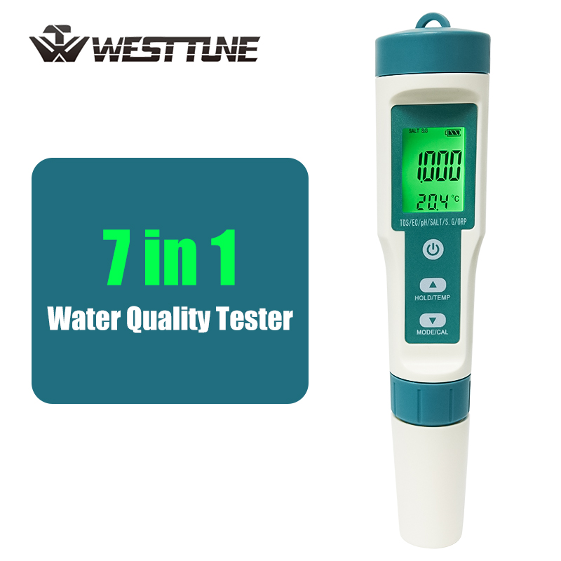 WESTTUNE цифровой pH-метр 7 в  – обзор и цена Ph Meter Digital Water Tester