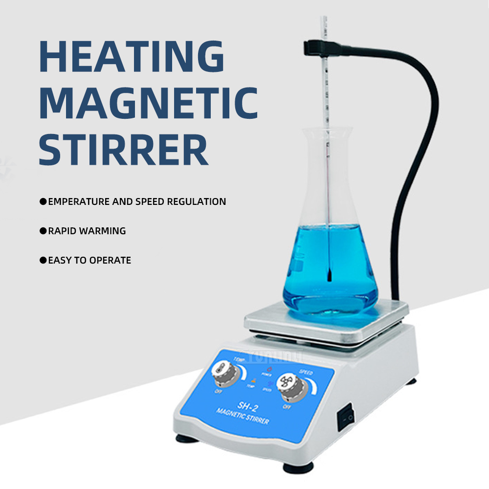 Магнитная мешалка с подогревом – обзор и цена Lab Magnetic Stirrer Hot Plate