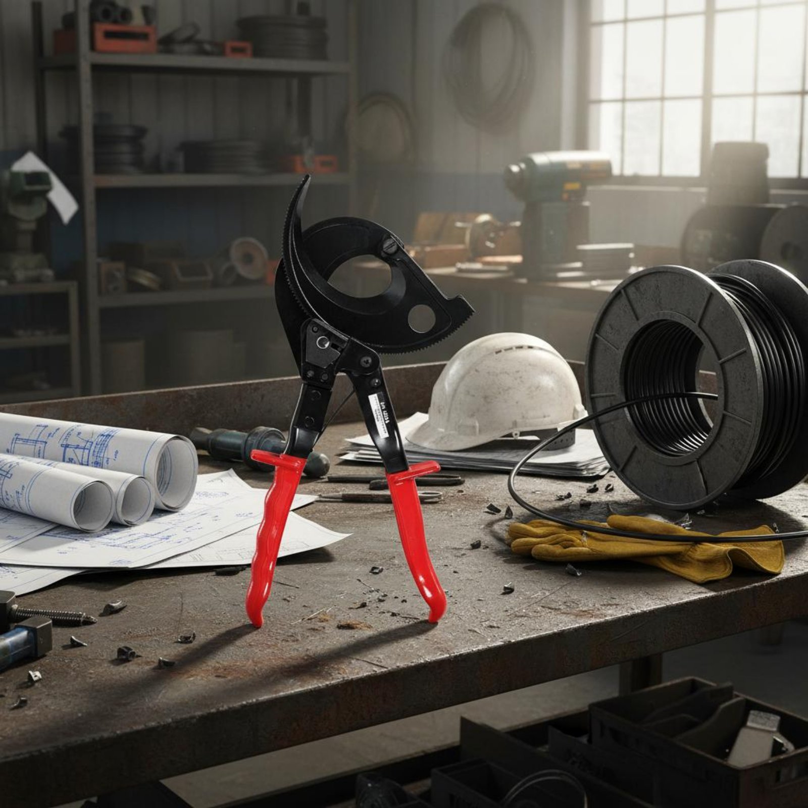 Кабелерез с храповым механизмо – обзор и цена Industrial Tools