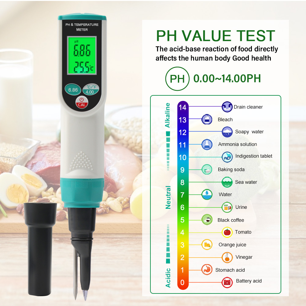 Цифровой pH-метр Yieryi 0.00-1 – обзор и цена Ph Meter Digital Water Tester
