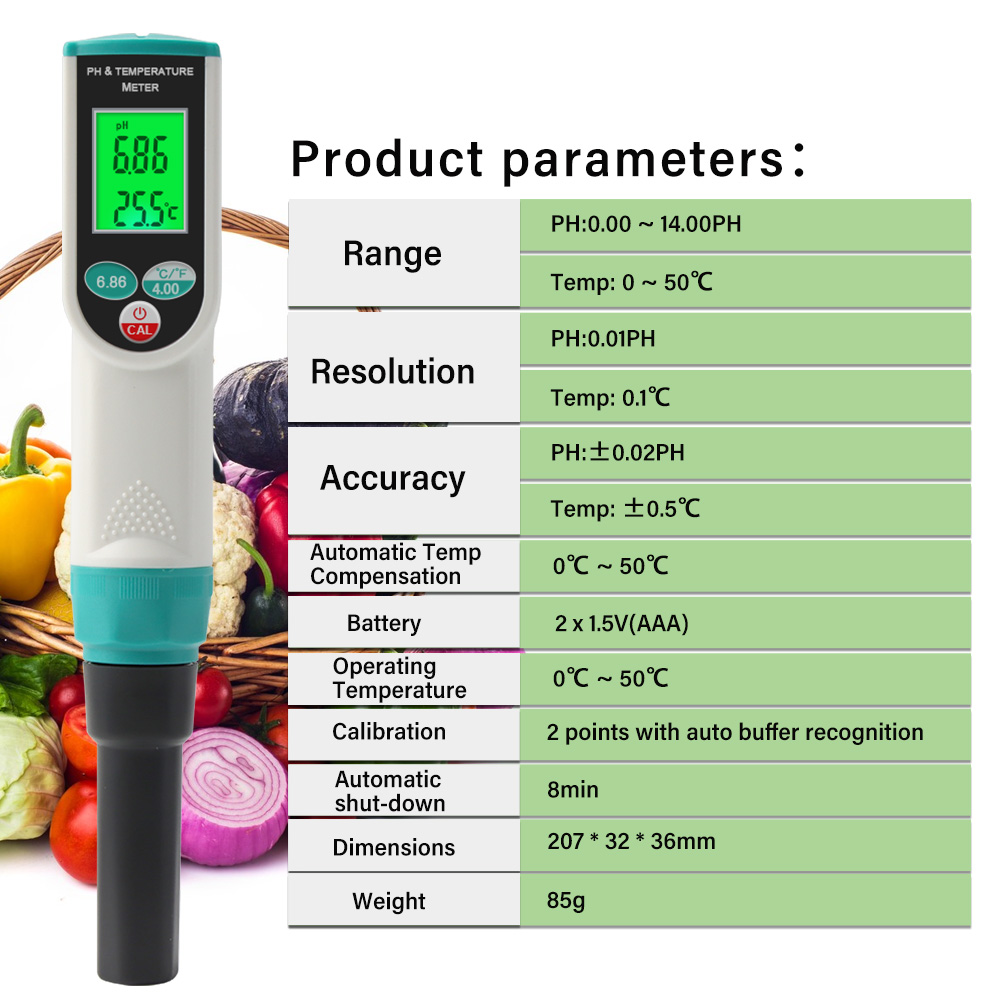 Цифровой pH-метр Yieryi 0.00-1 – обзор и цена Ph Meter Digital Water Tester