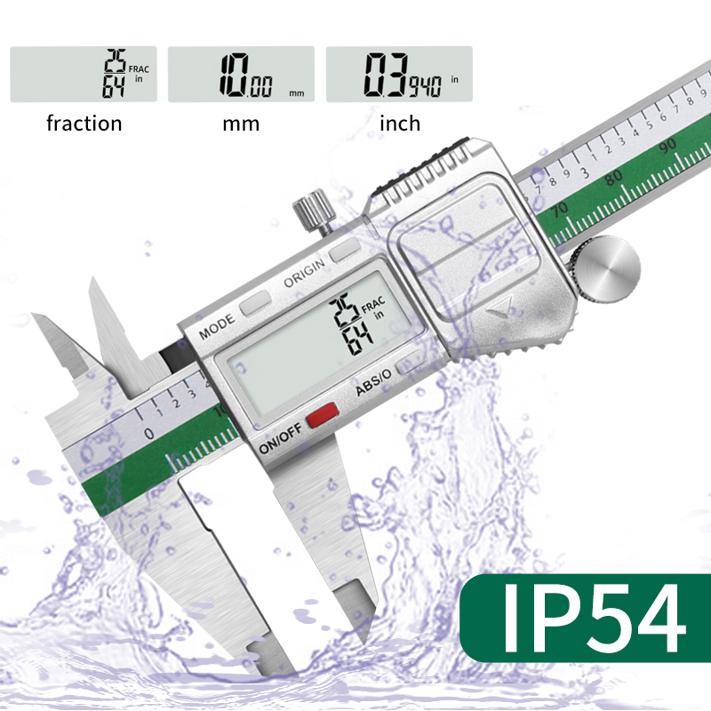 ET54 150 мм 0,01 мм электронны – обзор и цена Digital Caliper 150Mm Stainless Steel