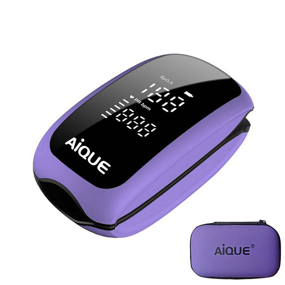 AiQUE перезаряжаемый цифровой  – обзор и цена Pulse Oximeter Fingertip Rechargeable