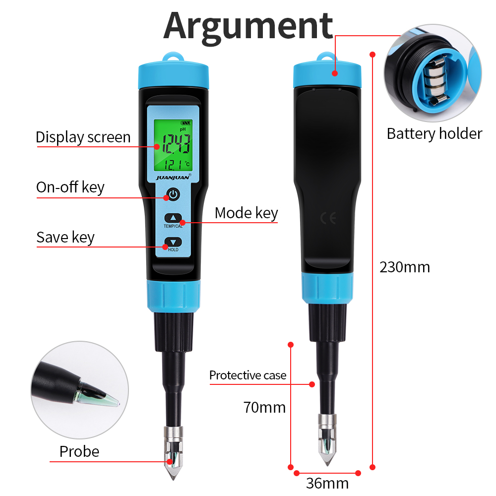 Пищевой PH-метр с зондом из не – обзор и цена Ph Meter Digital Water Tester