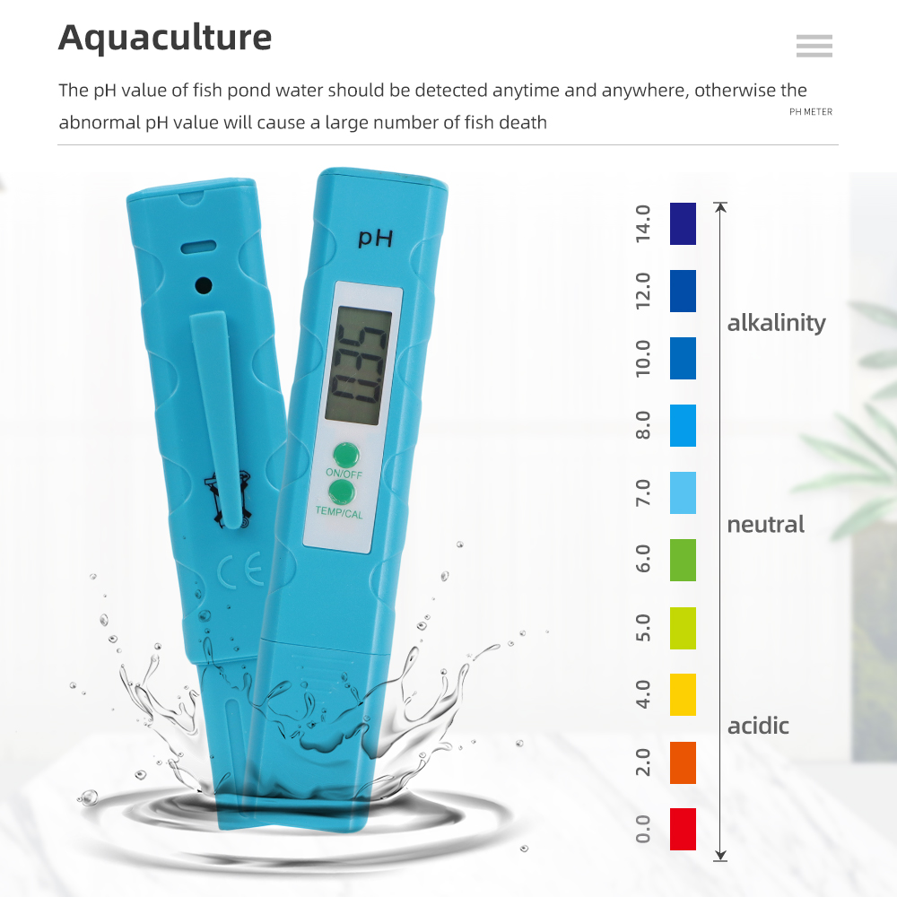 pH-метр карманный для аквариум – обзор и цена Ph Meter Digital Water Tester